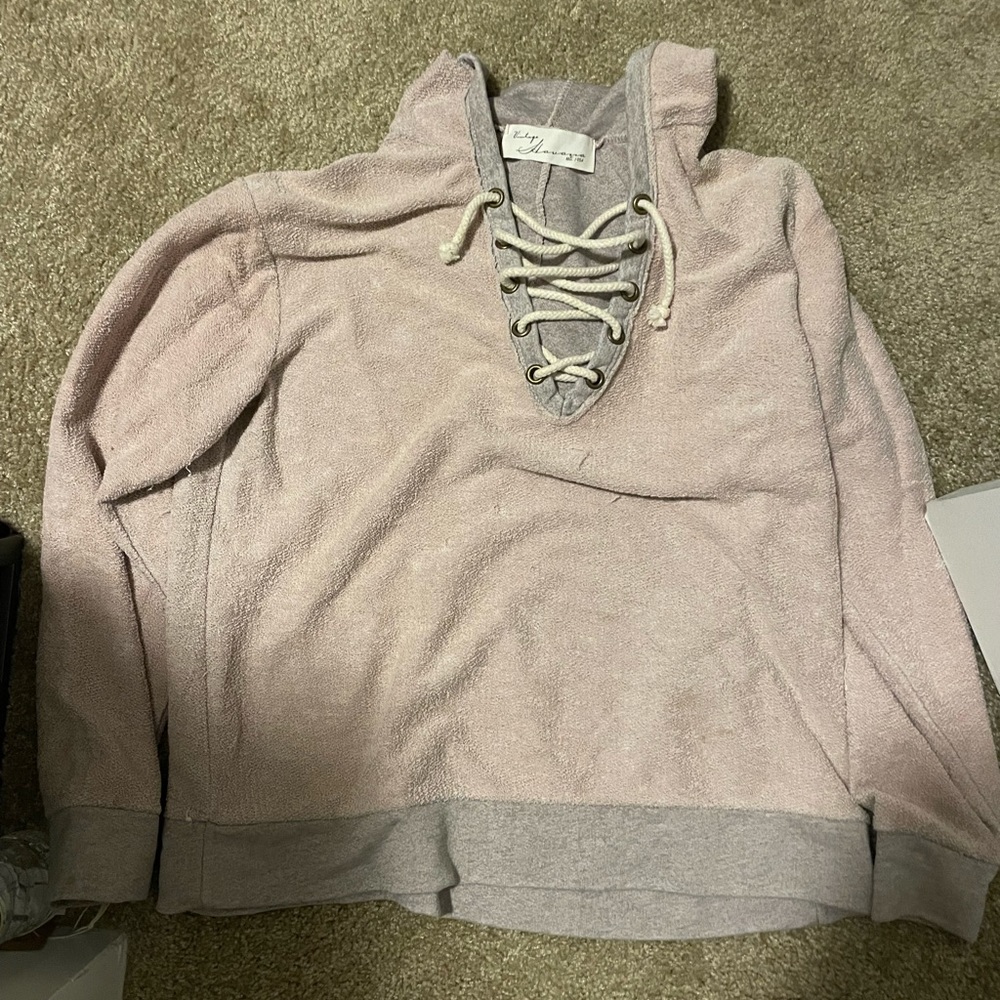 Reversible light sweatshirt